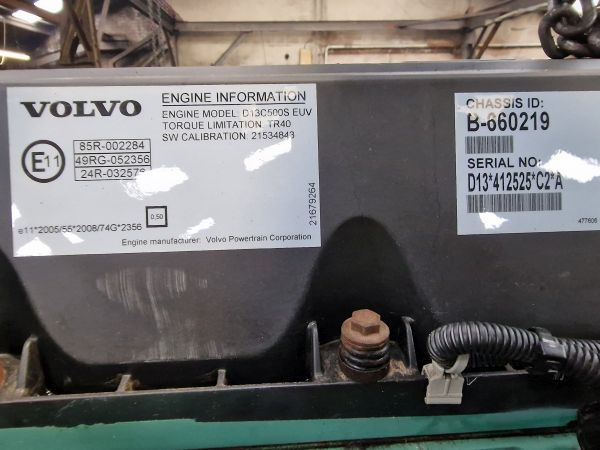 Volvo D13C500S EUV Engine (Truck) - المحرك - شاحنة: صور 2 Volvo D13C500S EUV Engine (Truck) - المحرك - شاحنة: صور 2