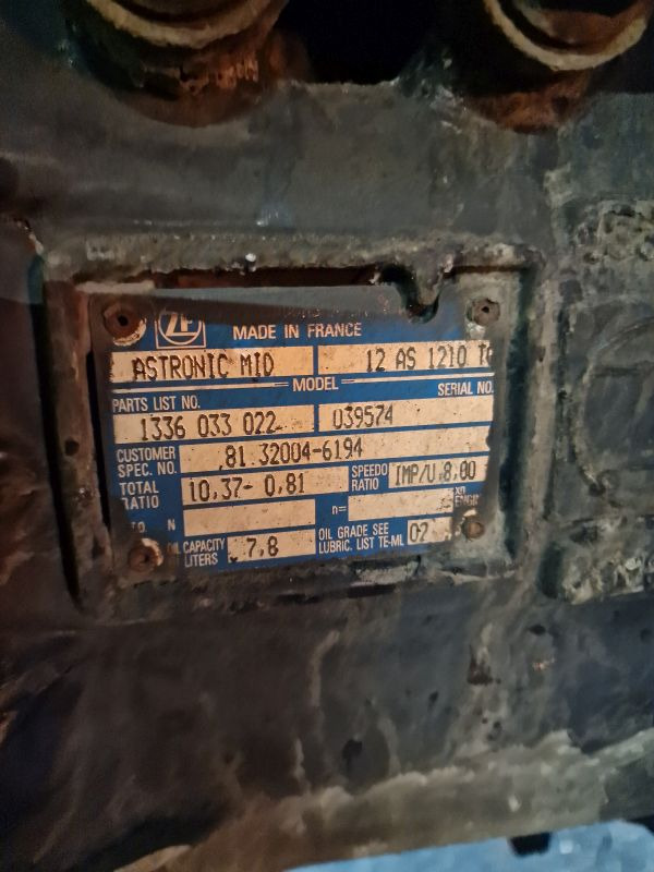ZF Astronic 12AS1210TO Gearbox - علبة التروس: صور 2 ZF Astronic 12AS1210TO Gearbox - علبة التروس: صور 2