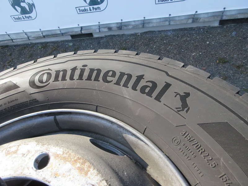 Continental 315/70R 22.5 CONTINENTAL BANDEN 4 STUKS MET STAAL WIEL - الإطارات - شاحنة: صور 5 Continental 315/70R 22.5 CONTINENTAL BANDEN 4 STUKS MET STAAL WIEL - الإطارات - شاحنة: صور 5