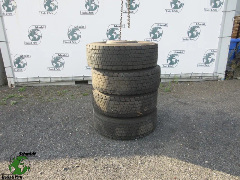 Continental 315/70R 22.5 CONTINENTAL BANDEN 4 STUKS MET STAAL WIEL - الإطارات - شاحنة: صور 1 Continental 315/70R 22.5 CONTINENTAL BANDEN 4 STUKS MET STAAL WIEL - الإطارات - شاحنة: صور 1