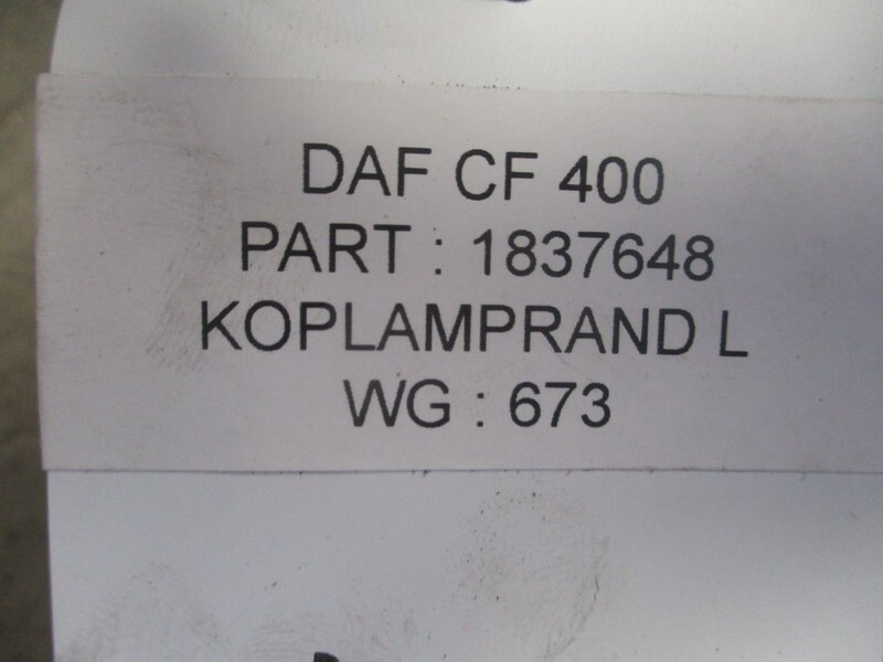 DAF 1837648 CF 400 Euro 6 links - ركن مصد السيارة - شاحنة: صور 2 DAF 1837648 CF 400 Euro 6 links - ركن مصد السيارة - شاحنة: صور 2
