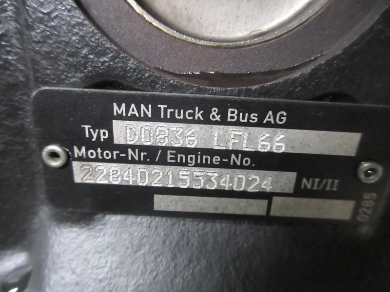 MAN 51.01100-6266 // 51.03100-6273 // D0836LFL66 MAN 18.250 TGM EURO 6 - المحرك - شاحنة: صور 5 MAN 51.01100-6266 // 51.03100-6273 // D0836LFL66 MAN 18.250 TGM EURO 6 - المحرك - شاحنة: صور 5