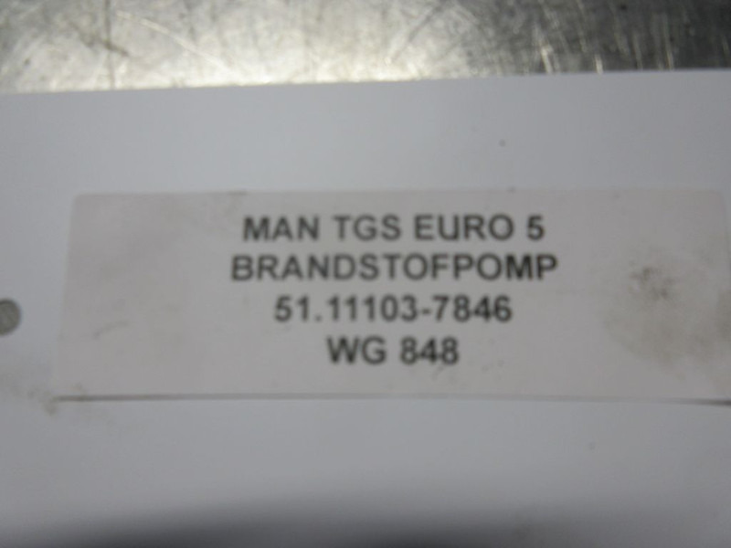 MAN 51.11103-7792 BRANSTOFPOMP TGS EURO 5 - نظام الوقود - شاحنة: صور 4 MAN 51.11103-7792 BRANSTOFPOMP TGS EURO 5 - نظام الوقود - شاحنة: صور 4