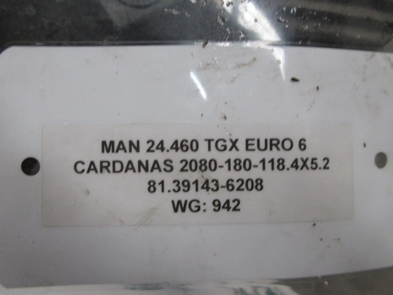 MAN 81.39143-6208 2080-180-118.4X5.2 AANDRIJFAS MAN TGX EURO 6 6X2 - نصف رمح - شاحنة: صور 5 MAN 81.39143-6208 2080-180-118.4X5.2 AANDRIJFAS MAN TGX EURO 6 6X2 - نصف رمح - شاحنة: صور 5
