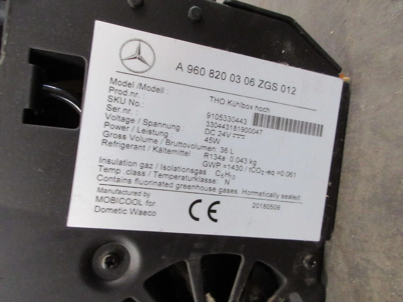 النظام الكهربائي - شاحنة Mercedes-Benz A 961 840 61 43 // A 961 840 61 43 KOELKAST MERCEDES 1842 EURO 6: صور 11
