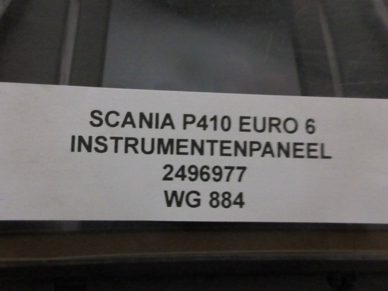 Scania P410 2496977 INSTRUMENTENPANEEL EURO 6 - لوحة القيادة - شاحنة: صور 3 Scania P410 2496977 INSTRUMENTENPANEEL EURO 6 - لوحة القيادة - شاحنة: صور 3