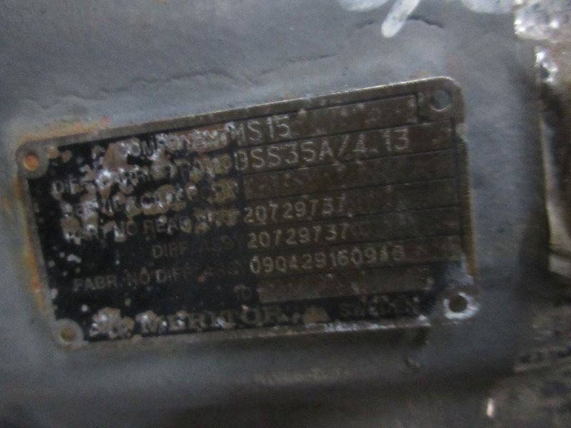 Volvo 20836787/20729737/BSS35A/RATIO 4.13 VOLVO FL210 DIFFERENTIEEL - التفاضلية والعتاد - شاحنة: صور 5 Volvo 20836787/20729737/BSS35A/RATIO 4.13 VOLVO FL210 DIFFERENTIEEL - التفاضلية والعتاد - شاحنة: صور 5