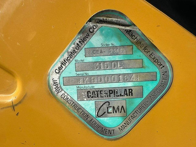 Caterpillar 315DL Material Handler - حفارات زحافة: صور 5 Caterpillar 315DL Material Handler - حفارات زحافة: صور 5