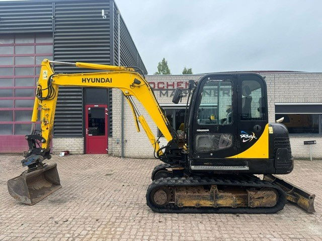 Hyundai Robex 55-7 - حفارة مصغرة: صور 1 Hyundai Robex 55-7 - حفارة مصغرة: صور 1