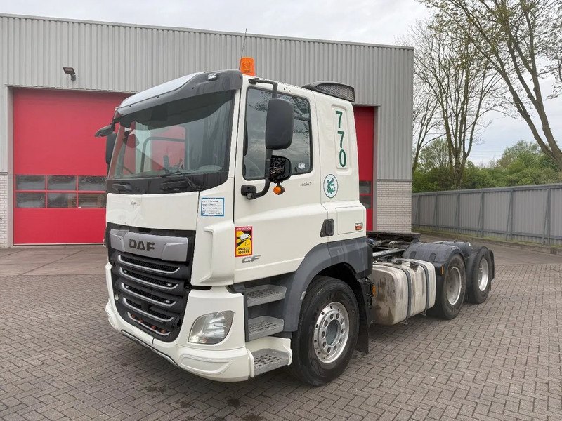 DAF CF480 / 6X4 / ENGINE RUNNING / INTARDER / HYDRAULICS / ONLY:87912 KM / FULL-AIR / DEB / ALCOA / LWDS / FRIDGE / AUTOMATIC / EURO - شاحنة جرار: صور 1 DAF CF480 / 6X4 / ENGINE RUNNING / INTARDER / HYDRAULICS / ONLY:87912 KM / FULL-AIR / DEB / ALCOA / LWDS / FRIDGE / AUTOMATIC / EURO - شاحنة جرار: صور 1