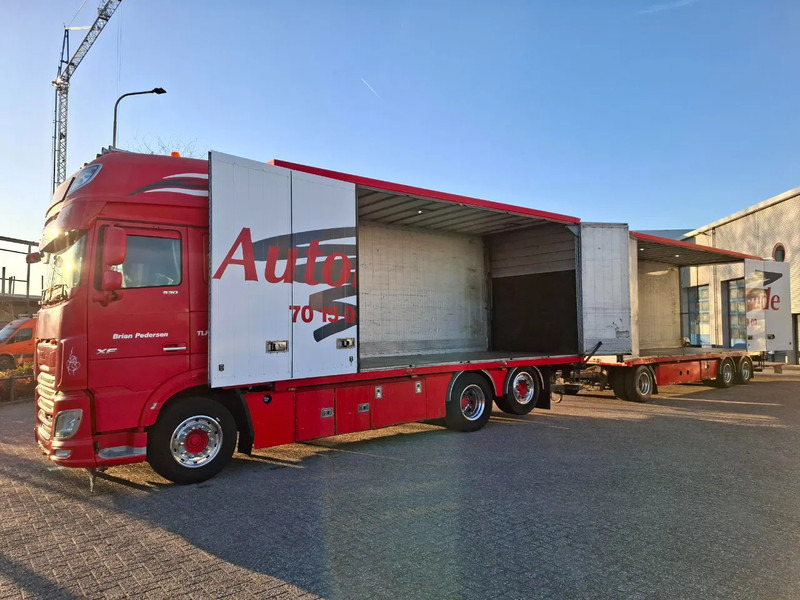 DAF XF106-530 / DEB / COMPLETE COMBI / SIDE DOORS / 2XPLATFORM 2500KG / ONLY:773032 KM / LWDS / LEATHER / EURO-6 / 2017 - بصندوق مغلق شاحنة: صور 2 DAF XF106-530 / DEB / COMPLETE COMBI / SIDE DOORS / 2XPLATFORM 2500KG / ONLY:773032 KM / LWDS / LEATHER / EURO-6 / 2017 - بصندوق مغلق شاحنة: صور 2