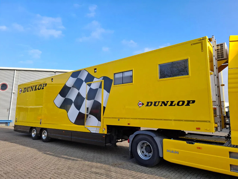 LEVEQUES / RACETRAILER / COMPLETE COMBINATION / HYDRAULIC STAMPS / GENERATOR / AIRCO / 2004 - نصف مقطورة: صور 4 LEVEQUES / RACETRAILER / COMPLETE COMBINATION / HYDRAULIC STAMPS / GENERATOR / AIRCO / 2004 - نصف مقطورة: صور 4