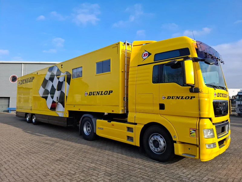 LEVEQUES / RACETRAILER / COMPLETE COMBINATION / HYDRAULIC STAMPS / GENERATOR / AIRCO / 2004 - نصف مقطورة: صور 3 LEVEQUES / RACETRAILER / COMPLETE COMBINATION / HYDRAULIC STAMPS / GENERATOR / AIRCO / 2004 - نصف مقطورة: صور 3