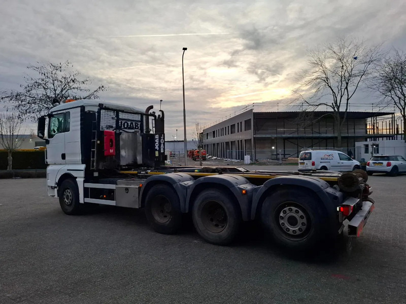 MAN TGX35.480 / LIFT+LENKACHSE / ONLY:392634 KM / JOAB HOOK / AIRCO / FRIDGE / AUTOMATIC / EURO-5 / 2012 - شاحنة - نظام الكابلات: صور 4 MAN TGX35.480 / LIFT+LENKACHSE / ONLY:392634 KM / JOAB HOOK / AIRCO / FRIDGE / AUTOMATIC / EURO-5 / 2012 - شاحنة - نظام الكابلات: صور 4