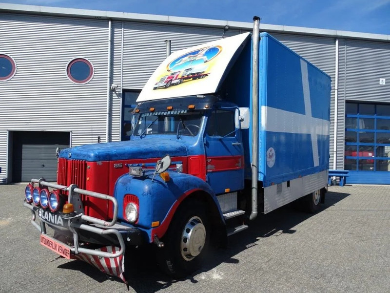 Scania L85.50 / 4X2 / FULL STEEL / EURO-0 / 1970 - بصندوق مغلق شاحنة: صور 1 Scania L85.50 / 4X2 / FULL STEEL / EURO-0 / 1970 - بصندوق مغلق شاحنة: صور 1