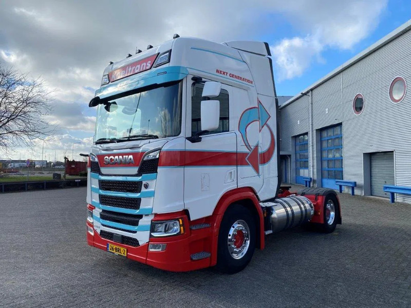 Scania NGS R410 / RETARDER / PARKCOOL / NL TRUCK / LNG / LEATHER / ALCOA / AUTOMATIC / EURO-6 / 2021 - شاحنة جرار: صور 1 Scania NGS R410 / RETARDER / PARKCOOL / NL TRUCK / LNG / LEATHER / ALCOA / AUTOMATIC / EURO-6 / 2021 - شاحنة جرار: صور 1