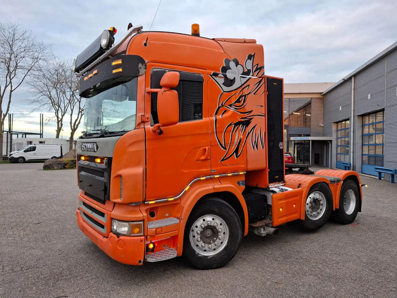 Scania R480 / HYDRAULICS / DOUBLE TANK / LIFT+LENKACHSE / 746830 KM / ALCOA / LEATHER / EURO-4 / 2007 - شاحنة جرار: صور 1 Scania R480 / HYDRAULICS / DOUBLE TANK / LIFT+LENKACHSE / 746830 KM / ALCOA / LEATHER / EURO-4 / 2007 - شاحنة جرار: صور 1