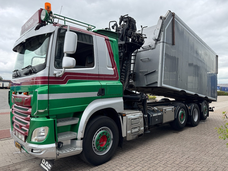 DAF XF530 8x2 Palfinger Epsilon, Alu Kipper - قلابات, شاحنة كرين: صور 5 DAF XF530 8x2 Palfinger Epsilon, Alu Kipper - قلابات, شاحنة كرين: صور 5