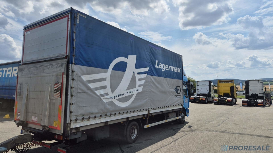 DAF LF 260 FA EURO 6 valník s plachtou + hydraulické čelo - prodejné jen s přívěsem GTS P0471Z - cena je za celou soupravu - شاحنة ستارة: صور 4 DAF LF 260 FA EURO 6 valník s plachtou + hydraulické čelo - prodejné jen s přívěsem GTS P0471Z - cena je za celou soupravu - شاحنة ستارة: صور 4