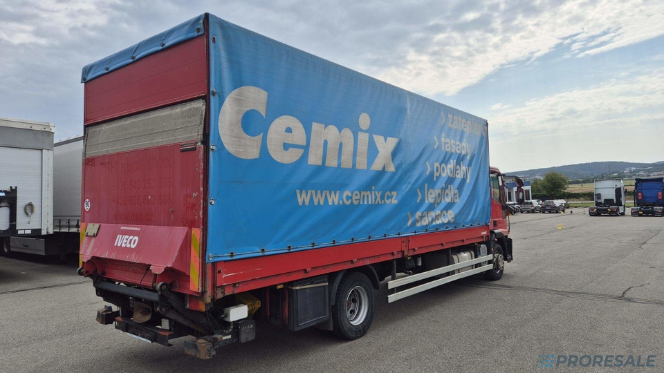 IVECO EUROCARGO ML 140E28 EURO 5 - valník s plachtou + hydraulické čelo 1,5 t - شاحنة ستارة: صور 3 IVECO EUROCARGO ML 140E28 EURO 5 - valník s plachtou + hydraulické čelo 1,5 t - شاحنة ستارة: صور 3