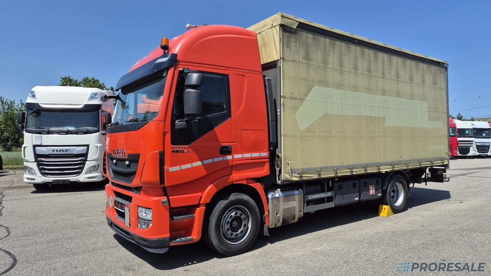 IVECO STRALIS AS 190S42 EURO 6 - valník s plachtou + hydraulické čelo - شاحنة ستارة: صور 2 IVECO STRALIS AS 190S42 EURO 6 - valník s plachtou + hydraulické čelo - شاحنة ستارة: صور 2