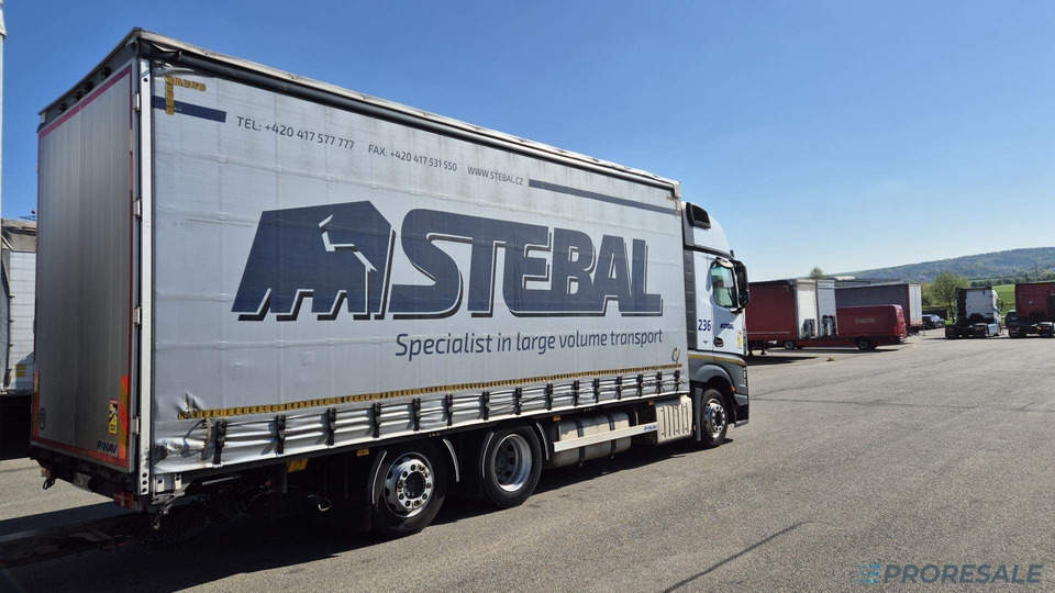 MERCEDES-BENZ ACTROS 2542 6X2 EURO 6 velkoobjemová souprava - prodejné jen s přívěsem PANAV P0465Z - cena je za celou soupravu - شاحنة ستارة: صور 4 MERCEDES-BENZ ACTROS 2542 6X2 EURO 6 velkoobjemová souprava - prodejné jen s přívěsem PANAV P0465Z - cena je za celou soupravu - شاحنة ستارة: صور 4