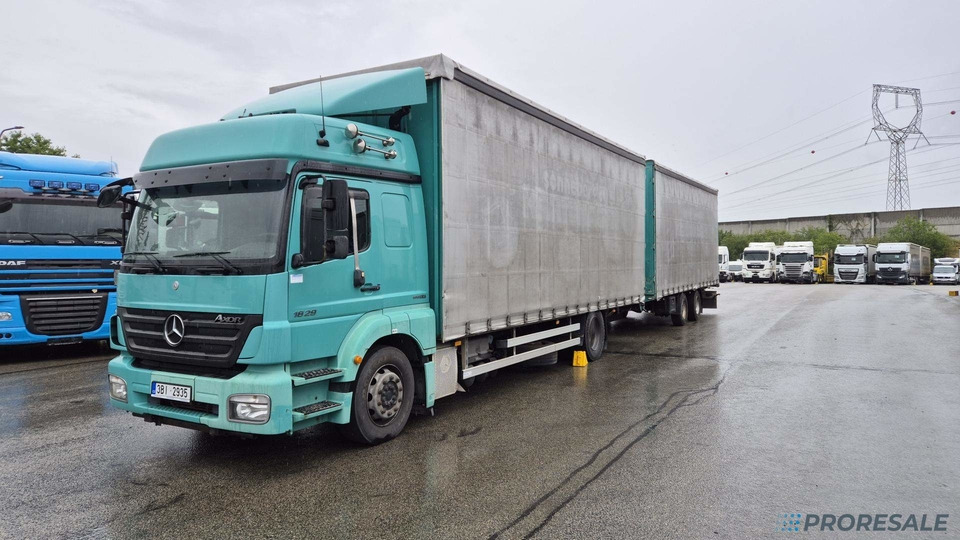 MERCEDES-BENZ AXOR 1829 L EURO 5 velkoobjemová souprava - prodejné jen s přívěsem RUFA ZTC 13-21 P0470Z - cena je za celou soupravu - شاحنة ستارة: صور 2 MERCEDES-BENZ AXOR 1829 L EURO 5 velkoobjemová souprava - prodejné jen s přívěsem RUFA ZTC 13-21 P0470Z - cena je za celou soupravu - شاحنة ستارة: صور 2