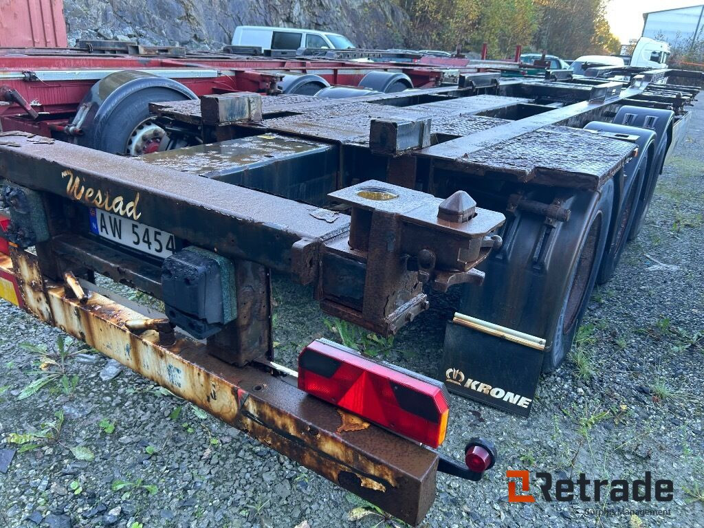 2010 Container henger KRONE SDC 27 2010 - شاحنات الحاويات/ جسم علوي قابل للتغيير مقطورة: صور 3 2010 Container henger KRONE SDC 27 2010 - شاحنات الحاويات/ جسم علوي قابل للتغيير مقطورة: صور 3