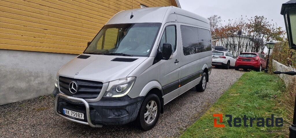 2014 Buss 10 seter MERCEDES-BENZ SPRINTER 316 EU-Godkjent - صغيرة, ميكروباص: صور 1 2014 Buss 10 seter MERCEDES-BENZ SPRINTER 316 EU-Godkjent - صغيرة, ميكروباص: صور 1