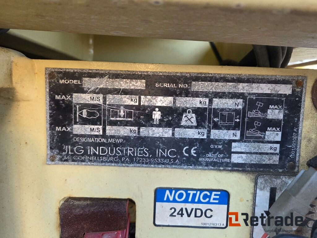 آلات البناء 8m Sakselift Smal – JLG 1930ES 2017 mod: صور 10