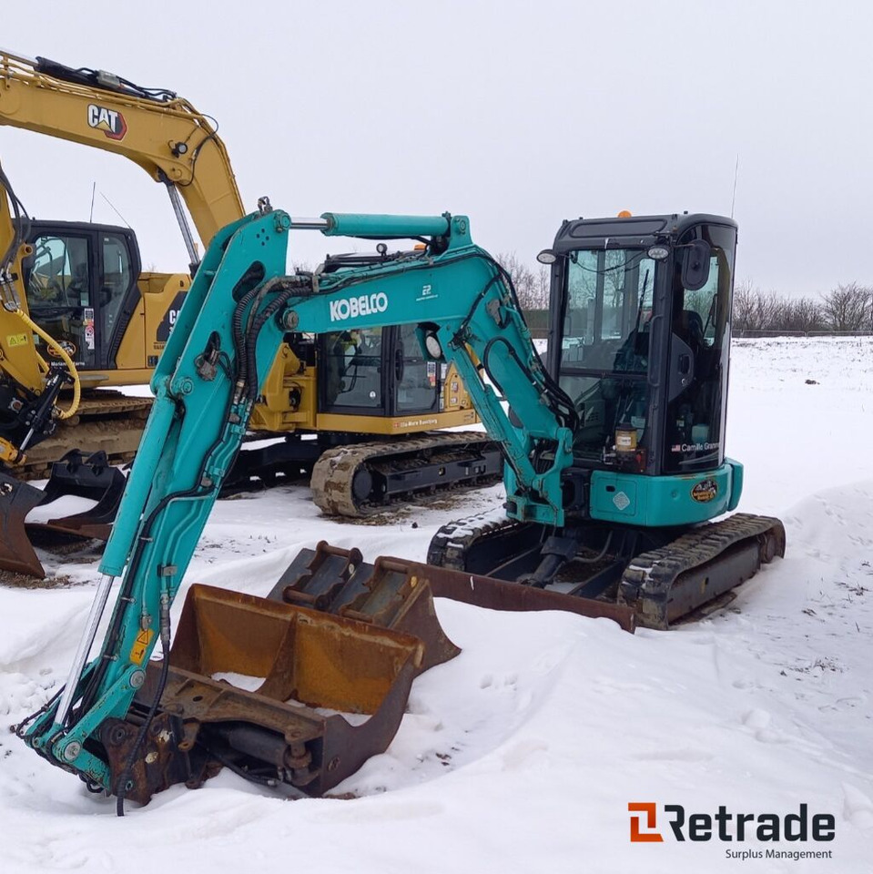 Gravemaskine Kobelco SK 3,5 SR-6E - آلات البناء: صور 1 Gravemaskine Kobelco SK 3,5 SR-6E - آلات البناء: صور 1