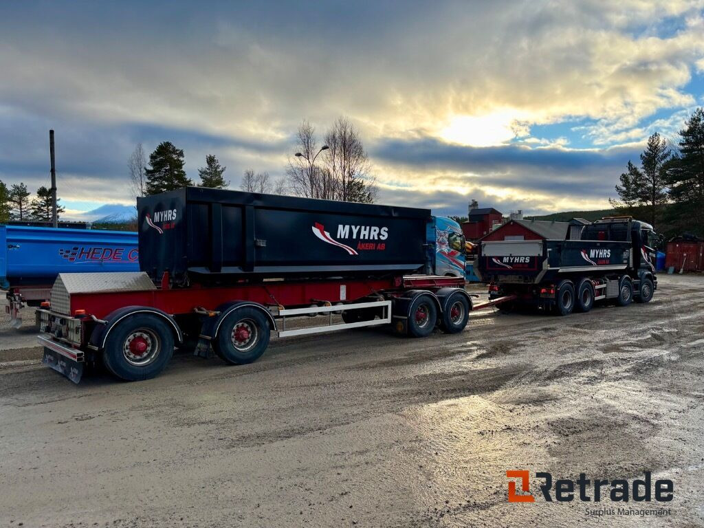 Kassettbilsekipage Scania R730 8X4 - قلابات, مقطورة هوك ليفت/ لود لوجر: صور 3 Kassettbilsekipage Scania R730 8X4 - قلابات, مقطورة هوك ليفت/ لود لوجر: صور 3