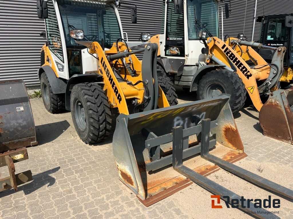 Kompaktlæsser Liebherr L504 Miniloader - اللودر بعجل: صور 3 Kompaktlæsser Liebherr L504 Miniloader - اللودر بعجل: صور 3