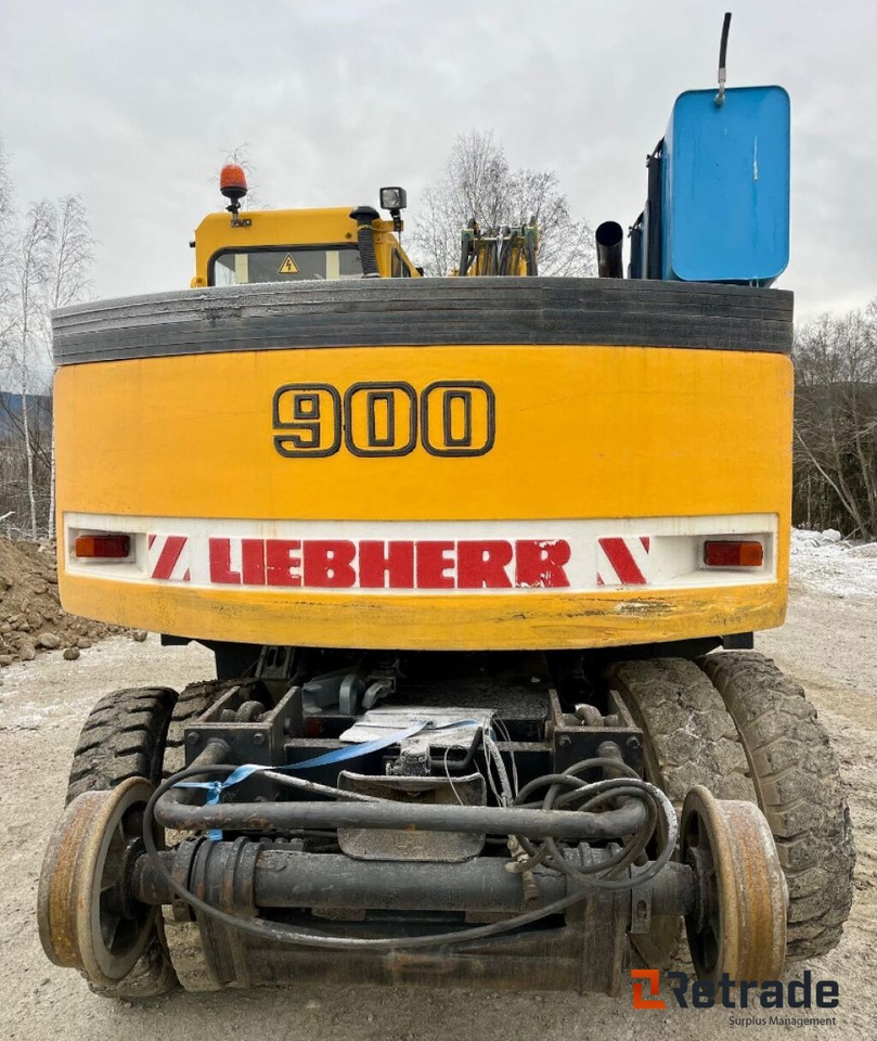 LIBHERR A900ZW RAIL 1999 MOD MVA FRI - حفارة على عجلات: صور 3 LIBHERR A900ZW RAIL 1999 MOD MVA FRI - حفارة على عجلات: صور 3
