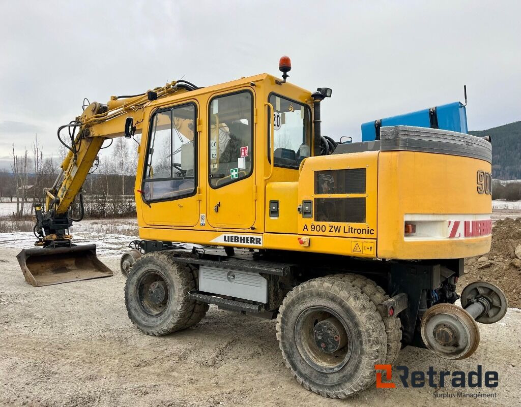 LIBHERR A900ZW RAIL 1999 MOD MVA FRI - حفارة على عجلات: صور 2 LIBHERR A900ZW RAIL 1999 MOD MVA FRI - حفارة على عجلات: صور 2