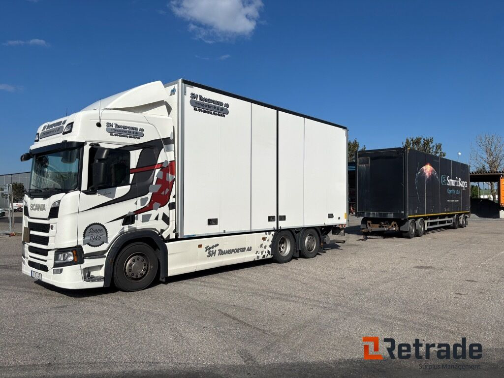 Lastbil med släp Scania R540 B6X2*4NB / NÄRKO D4HW13L62 - بصندوق مغلق شاحنة: صور 2 Lastbil med släp Scania R540 B6X2*4NB / NÄRKO D4HW13L62 - بصندوق مغلق شاحنة: صور 2
