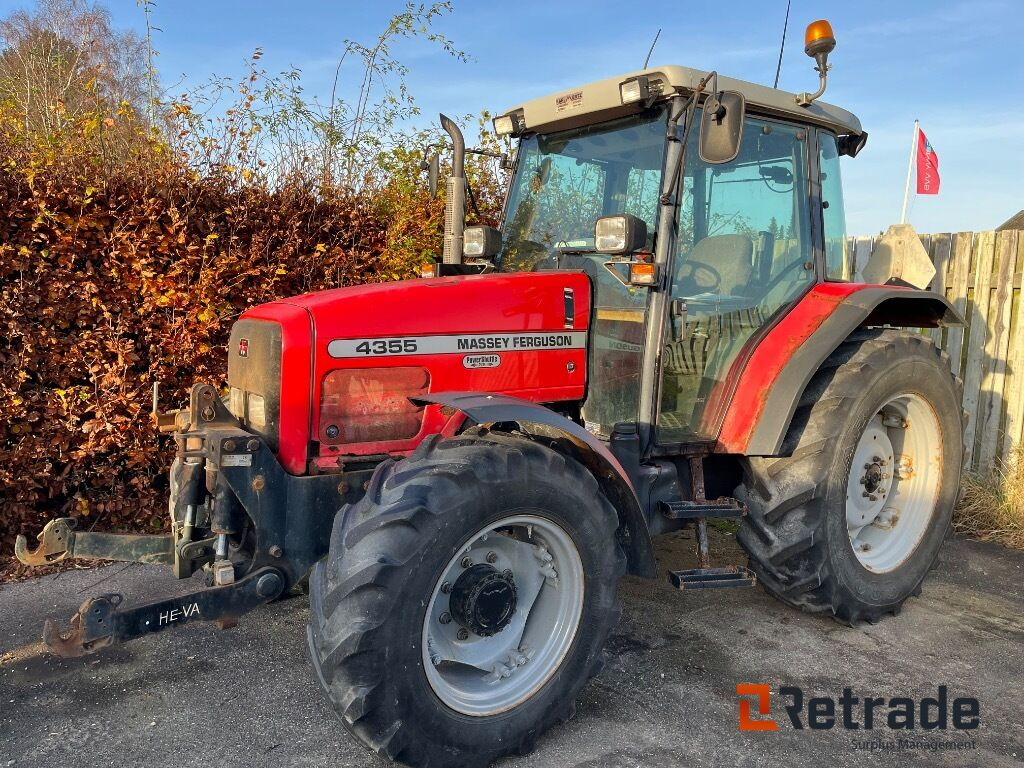 MASSEY FERGUSON MF 4355 4WD med HEVA frontlift. - جرار: صور 1 MASSEY FERGUSON MF 4355 4WD med HEVA frontlift. - جرار: صور 1