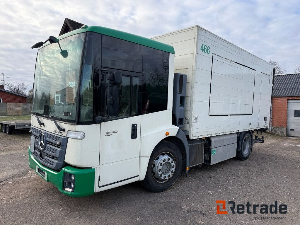 Mercedes Econic 1830 miljøbil på gas - بصندوق مغلق شاحنة: صور 1 Mercedes Econic 1830 miljøbil på gas - بصندوق مغلق شاحنة: صور 1
