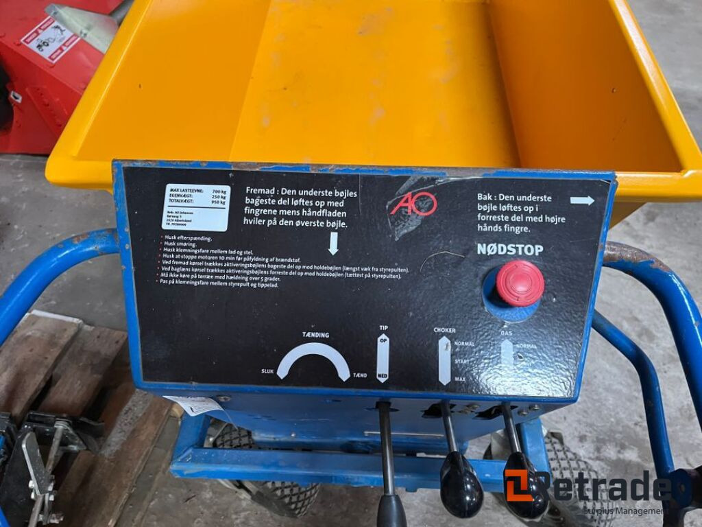 PTS / AO Aflæsservogn Benzin / PTS / AO Dumper truck Petrol - شاحنة قلابة صغيرة: صور 5 PTS / AO Aflæsservogn Benzin / PTS / AO Dumper truck Petrol - شاحنة قلابة صغيرة: صور 5