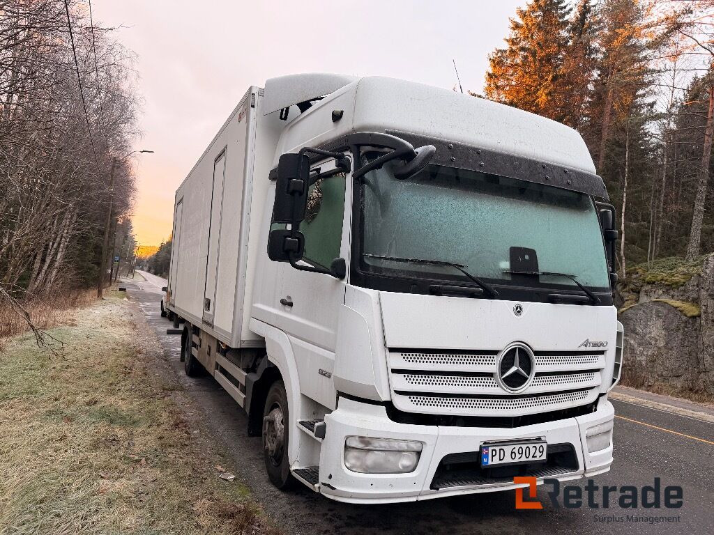 Skapbil MERCEDES-BENZ Atego nylig EU - بصندوق مغلق شاحنة: صور 3 Skapbil MERCEDES-BENZ Atego nylig EU - بصندوق مغلق شاحنة: صور 3