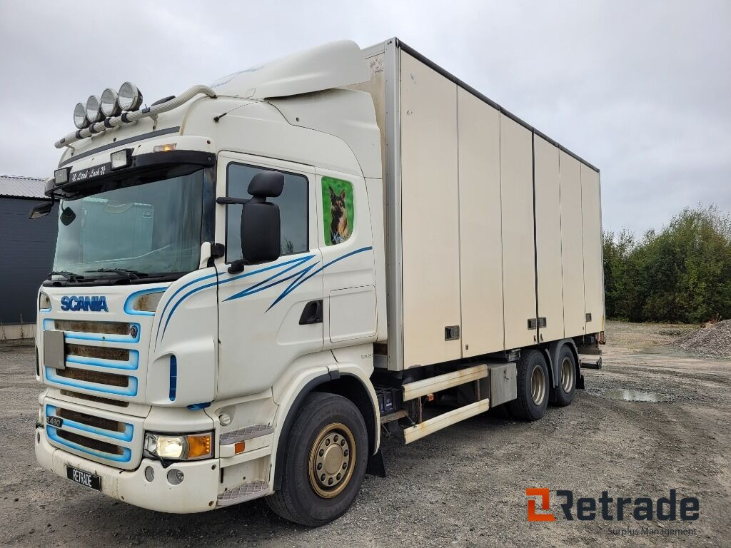 Skåpbil SCANIA R480LB6X2MNB - بصندوق مغلق شاحنة: صور 1 Skåpbil SCANIA R480LB6X2MNB - بصندوق مغلق شاحنة: صور 1