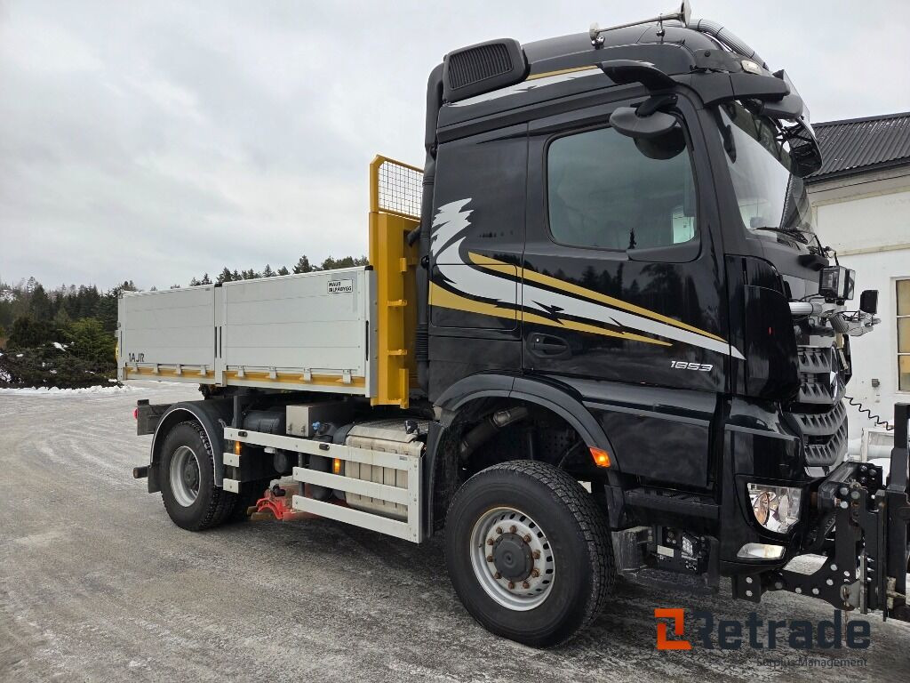 UNIK MULIGHET MB AROCS 1853 2023 MOD 4X4 530HK KUN 16200KM LOADED - شاحنات مسطحة: صور 4 UNIK MULIGHET MB AROCS 1853 2023 MOD 4X4 530HK KUN 16200KM LOADED - شاحنات مسطحة: صور 4