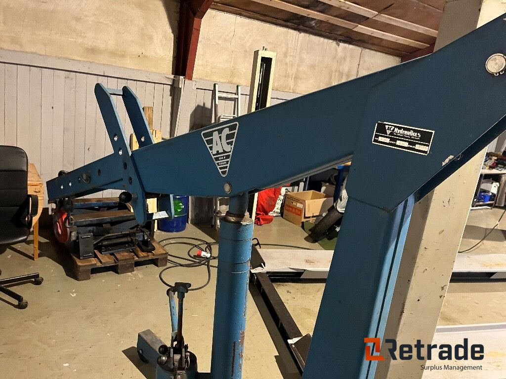 Værkstedsudstyr AC Motorkran W 25 - معدات صناعية: صور 5 Værkstedsudstyr AC Motorkran W 25 - معدات صناعية: صور 5