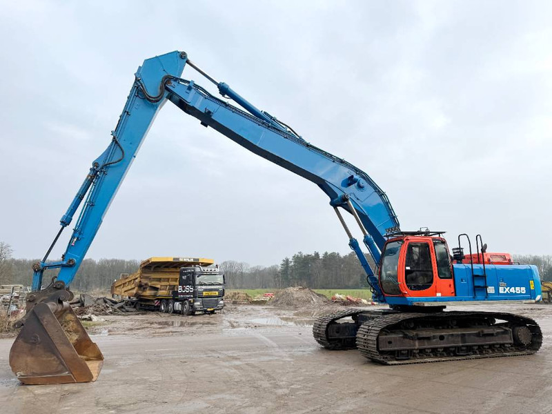 Hitachi EX455 - 16 Meter Long Reach / Dutch Machine - حفارة: صور 1 Hitachi EX455 - 16 Meter Long Reach / Dutch Machine - حفارة: صور 1