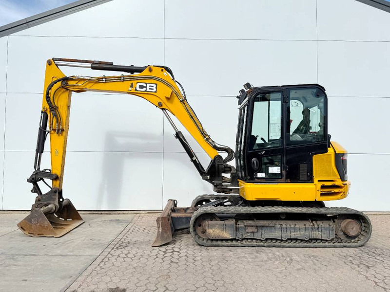 JCB 86C-1 - Hammer Lines / Quick Coupler - حفارة مصغرة: صور 1 JCB 86C-1 - Hammer Lines / Quick Coupler - حفارة مصغرة: صور 1
