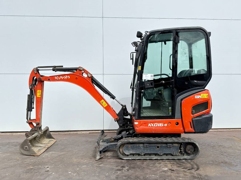 Kubota KX016-4 - Hammer Lines / Quick Coupler - حفارة مصغرة: صور 1 Kubota KX016-4 - Hammer Lines / Quick Coupler - حفارة مصغرة: صور 1