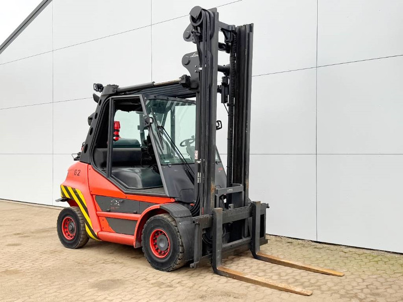 Linde H60T-03 - Duplex / Side Shift / German Machine - رافعة شوكية تعمل بالغاز: صور 5 Linde H60T-03 - Duplex / Side Shift / German Machine - رافعة شوكية تعمل بالغاز: صور 5