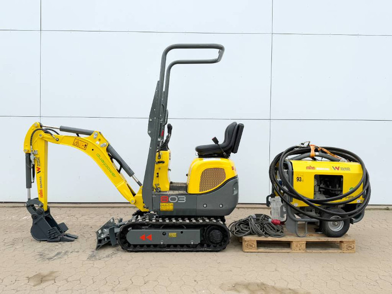 WACKER NEUSON 803 Dual Power - New / Unused / Hydr Undercarriage - حفارة مصغرة: صور 1 WACKER NEUSON 803 Dual Power - New / Unused / Hydr Undercarriage - حفارة مصغرة: صور 1