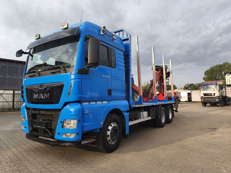 MAN TGX 26.500 Holz-LKW Euro6 6x4 Holztransporter m Palfinger (16) - شاحنة قطع الأشجار, شاحنة كرين: صور 1 MAN TGX 26.500 Holz-LKW Euro6 6x4 Holztransporter m Palfinger (16) - شاحنة قطع الأشجار, شاحنة كرين: صور 1