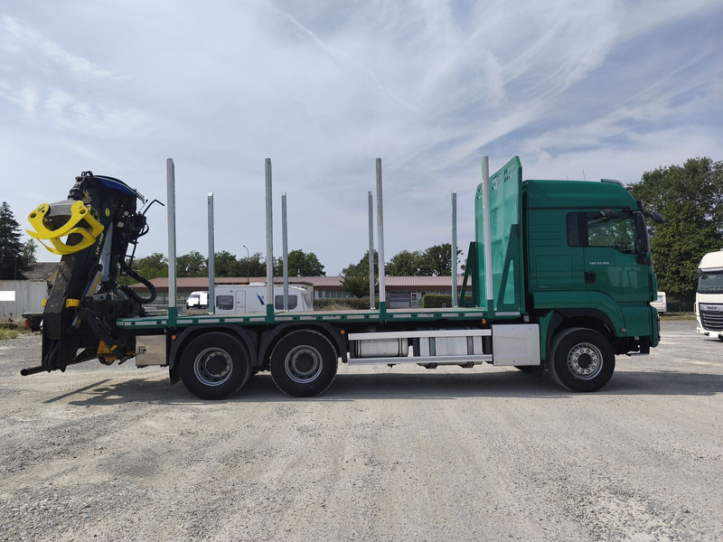 MAN TGX 33.500 Holz LKW Euro6 6x4 (9) - شاحنة قطع الأشجار, شاحنة كرين: صور 4 MAN TGX 33.500 Holz LKW Euro6 6x4 (9) - شاحنة قطع الأشجار, شاحنة كرين: صور 4